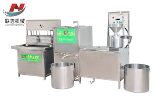 全自動鹵水大豆腐機 我選濟南聯浩